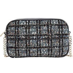 Express Tweed Crossbody Bag